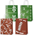 16 Piezas de Bolsas de Regalo de Fútbol para Niños - Bolsas de Papel con Asa para Fiesta de Cumpleaños Infantil - imagen 1