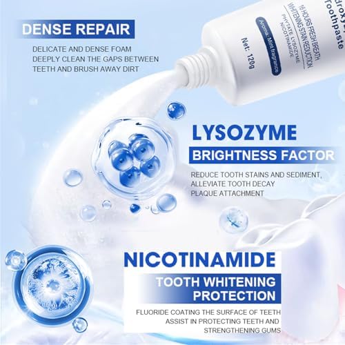 Pasta de Dientes Hydroxyapatite en Paquete de 2 para Protección del Esmalte y Fortalecimiento Dental, Sin Flúor, Sabor Menta Suave, Aliento Fresco - imagen 4