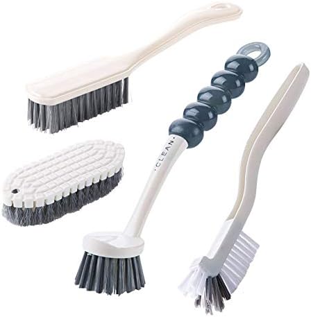 Juego de Cepillos de Limpieza Multiusos - 4 Piezas para Cocina con Cerdas Firmes para Platos, Ollas, Sartenes, Fregaderos y Botellas - Cepillo de - imagen 1