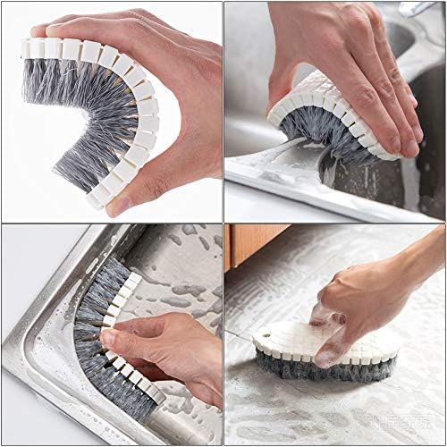 Juego de Cepillos de Limpieza Multiusos - 4 Piezas para Cocina con Cerdas Firmes para Platos, Ollas, Sartenes, Fregaderos y Botellas - Cepillo de - imagen 3