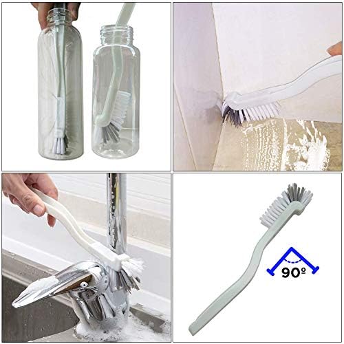 Juego de Cepillos de Limpieza Multiusos - 4 Piezas para Cocina con Cerdas Firmes para Platos, Ollas, Sartenes, Fregaderos y Botellas - Cepillo de - imagen 5