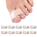 Corrector de Dedos en Martillo (Paquete de 10), Vendajes para Dedo Roto con Almohadillas Suaves para Alivio del Dolor en Mujeres y Hombres, - imagen 1