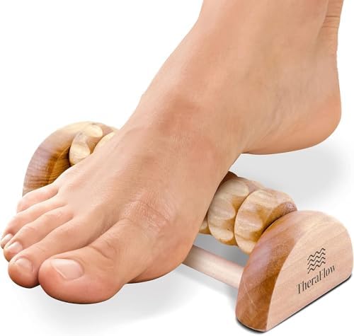Rodillo Compacto TheraFlow para Alivio de Fascitis Plantar | Regalos Relajantes para Mamá y Papá - Herramienta Pequeña y Portátil para Masaje de - imagen 1