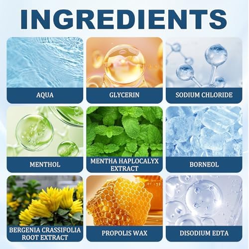 Spray Nasal Iodado 2 Piezas, Limpieza y Cuidado Diario, Refresca las Fosetas Nasales, Rocío Fino No Medicado - 150+ Usos por Botella para Aire Seco y - imagen 6