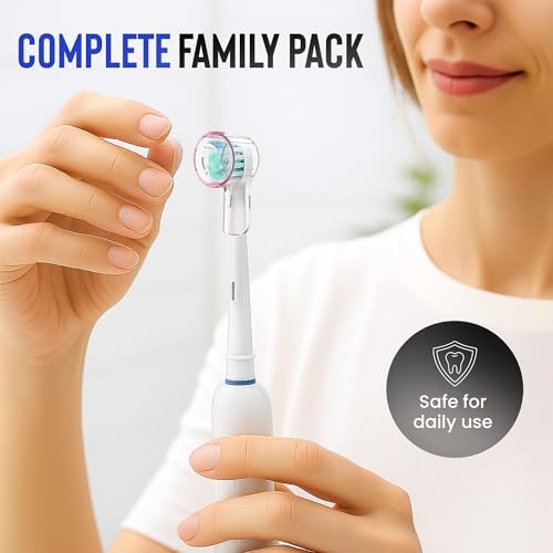 Cubiertas Protectores a Prueba de Polvo Kaymax para Cabezas de Cepillo de Dientes, Compatible con Oral-B iO Series y Pro 1000, 1500, 5000, 7500 - 6 - imagen 5
