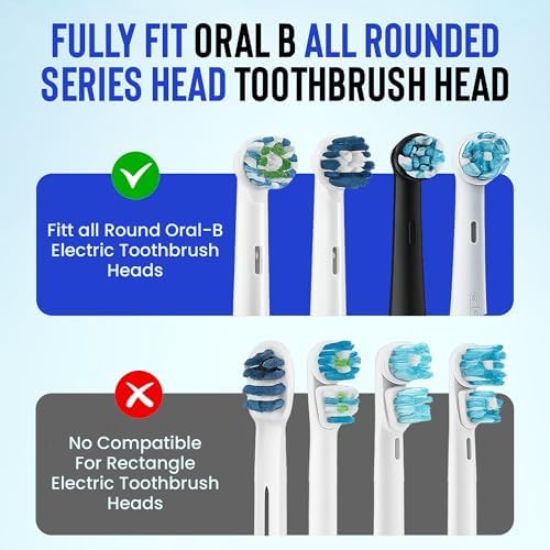Cubiertas Protectores a Prueba de Polvo Kaymax para Cabezas de Cepillo de Dientes, Compatible con Oral-B iO Series y Pro 1000, 1500, 5000, 7500 - 6 - imagen 6