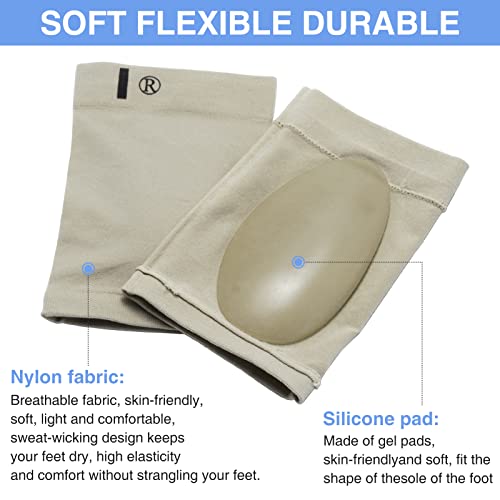 Mangas de Soporte Arco YLYLXIMA con Compresión para Alivio de Fascitis Plantar, con Almohadilla de Gel, Soporte para Pies Planos - Unisex (1 Par - imagen 3