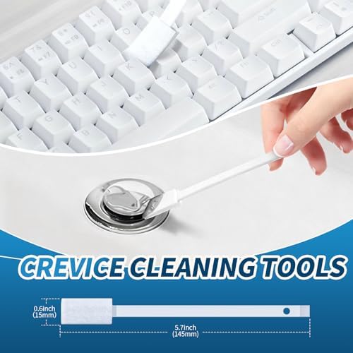 Set de 42 Piezas de Cepillos Desechables para Limpieza de Rincones Alyimage® - Ideal para Espacios Pequeños, Baños, Ventanas, Ventiladores y Teclados - imagen 3