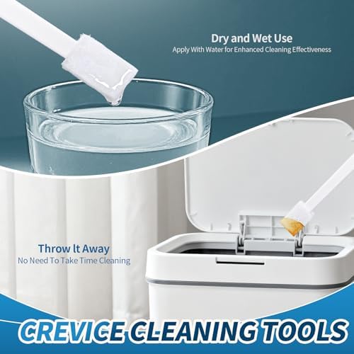 Set de 42 Piezas de Cepillos Desechables para Limpieza de Rincones Alyimage® - Ideal para Espacios Pequeños, Baños, Ventanas, Ventiladores y Teclados - imagen 4