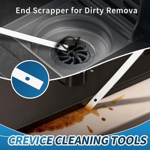 Set de 42 Piezas de Cepillos Desechables para Limpieza de Rincones Alyimage® - Ideal para Espacios Pequeños, Baños, Ventanas, Ventiladores y Teclados - imagen 5