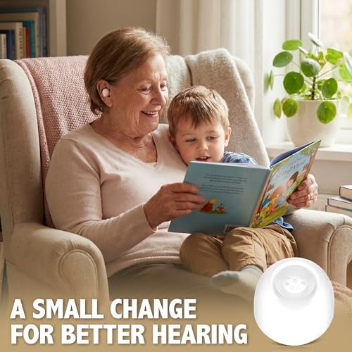 Gulfmew 9 Piezas de Tapones para Audífonos, Compatibles con Audien Hearing Atom One y Atom X, Incluye 3 Tamaños (S/M/L) de Tapones Transparentes de - imagen 7