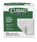 Compresas Estériles Curad Pro-Gauze, 4 x 4, Paquete de 25 (El empaque puede variar) - imagen 1