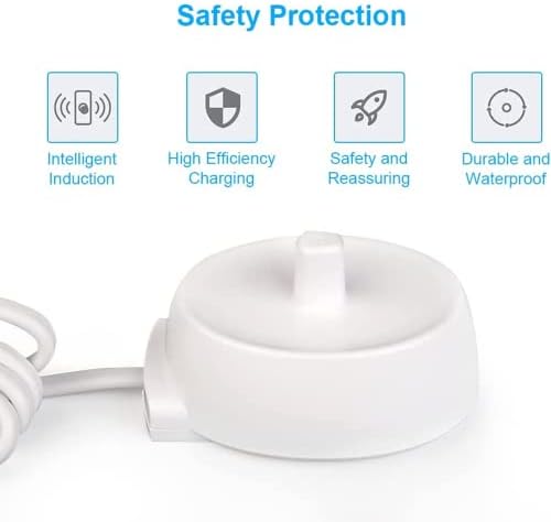 Cargador Eléctrico Mdforme para Cepillos de Dientes Braun Oral B, Reemplazo 110V-240V para Oral B 3757, IP67, Portátil para Viajes - imagen 5