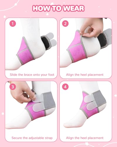 Set de 6 Tobilleras Acxetx para Niños, Soporte para Tobillo, Medias de Tejido para Esguinces y Lesiones, Uso Diario y Prevención de Lesiones (Pequeño) - imagen 5