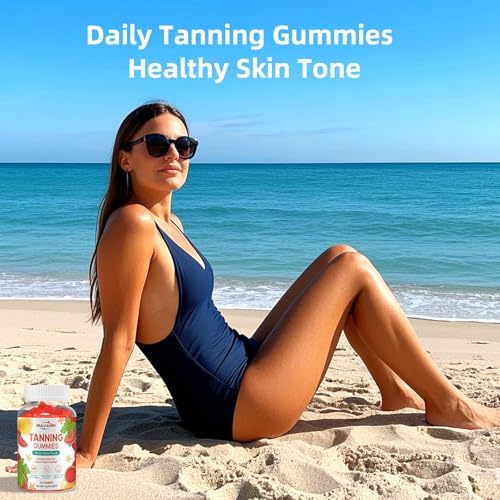 Suplemento de Gomas Bronceadoras HEALOADING para Adultos: Gomas Diarias con Astaxantina, Colágeno, Licopeno, Zinc (Citrato) y Vitaminas para la Salud - imagen 7