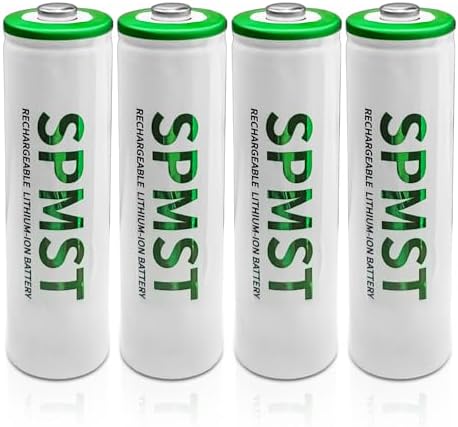 Baterías Recargables SPMST AA, Paquete de 4, 2800mWh 1.5V, Baterías de Litio AA de Alto Rendimiento para Linterna, Juguetes, Control Remoto y Sistema - imagen 1