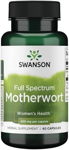 Swanson Motherwort - Suplemento Herbal para la Salud del Corazón, Función Endocrina y Digestiva - Fórmula Natural para el Bienestar Femenino - (60 - imagen 1