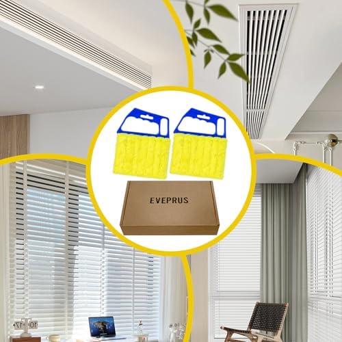Herramienta Limpiadora de Persianas 2 Piezas 2025, Duster de Microfibra Lavable, 7 Dedos para Limpiar Ventanas y Ventilación de Aire Acondicionado - imagen 6