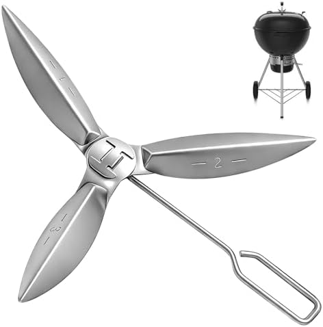 Kit de Limpieza One-Touch de 18-1/2 Pulgadas para Parrillas, Repuestos para Parrilla de Carbón/Kettle Weber 7443 90719, Fácil de Instalar y Duradero. - imagen 1