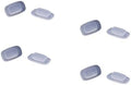 Almohadillas de nariz para gafas 11mm, 4 pares de repuesto, cuadradas y rectangulares, silicona para gafas de sol y de vista Costa Maui y más. - imagen 1
