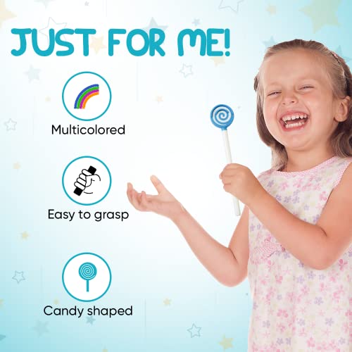 Set de Limpiadores de Lengua para Niños – Paquete de 4 Raspadores Dentales de Plástico BPA-Free para Frescura y Limpieza – Multicolores con Mangos - imagen 3