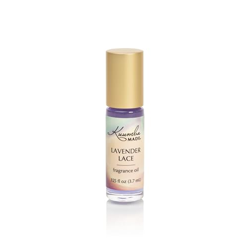 Aceite de Fragancia Kuumba Made Lavanda Lace, Perfume en Roller de Larga Duración, Vegano, Sin Alcohol, 3.7 ml - imagen 1