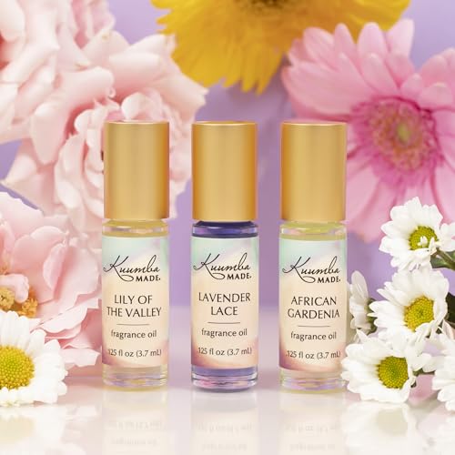 Aceite de Fragancia Kuumba Made Lavanda Lace, Perfume en Roller de Larga Duración, Vegano, Sin Alcohol, 3.7 ml - imagen 2