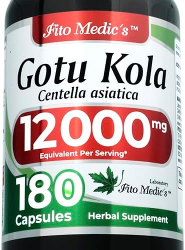 FITOMEDIC'S Lab | Gotu Kola | Centella Asiática | 180 Cápsulas - imagen 1