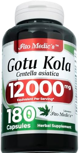 FITOMEDIC'S Lab | Gotu Kola | Centella Asiática | 180 Cápsulas - imagen 2