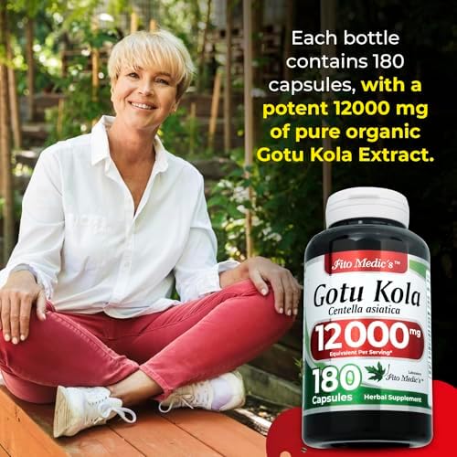 FITOMEDIC'S Lab | Gotu Kola | Centella Asiática | 180 Cápsulas - imagen 3