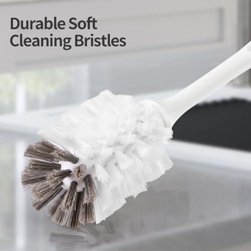 Cabezal de Repuesto para Cepillo de Botellas Compatible con OXO, 2 Piezas, Cabezal Flexible para Cepillo de Platos - imagen 2