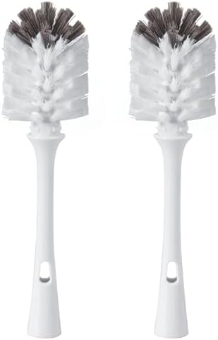 Cabezal de Repuesto para Cepillo de Botellas Compatible con OXO, 2 Piezas, Cabezal Flexible para Cepillo de Platos - imagen 7
