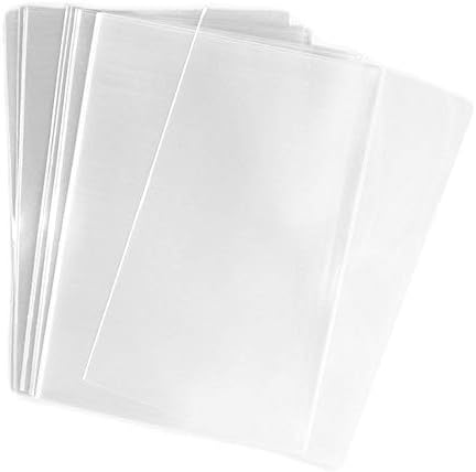 Bolsas de Cello Transparentes AIRSUNNY 200 Pcs 5-1/2 x 7-1/4 para Panadería, Velas, Jabón y Fiestas/Weddings, Bolsas de Cookies 5x7 Sello Térmico - imagen 1
