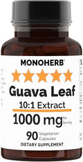 Extracto de Hoja de Guayaba MONOHERB 10:1 1000 mg - 90 Cápsulas - imagen 1
