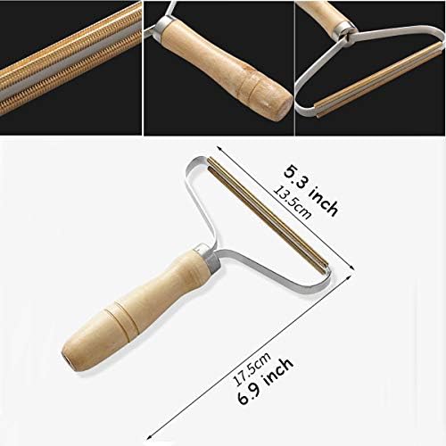 Removedor de Pelusa Portátil, Afeitadora de Fuzz - Cepillo de Viaje Reutilizable de Doble Cara para Quitar Pelusa, Pelo de Mascota y Polvo (Paquete - imagen 6