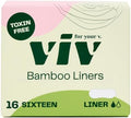 Protectores diarios de bambú orgánico Viv for Your V para mujeres | Suaves, delgados y absorbentes | Toallas para incontinencia sin alas | Sin - imagen 1