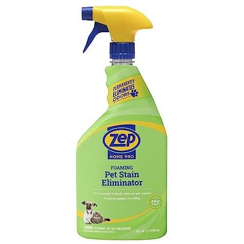 Eliminador de Manchas para Mascotas Zep Home Pro Espumoso - 24 Oz - R53206 - Elimina permanentemente olores de perros y gatos en muebles y textiles - imagen 4