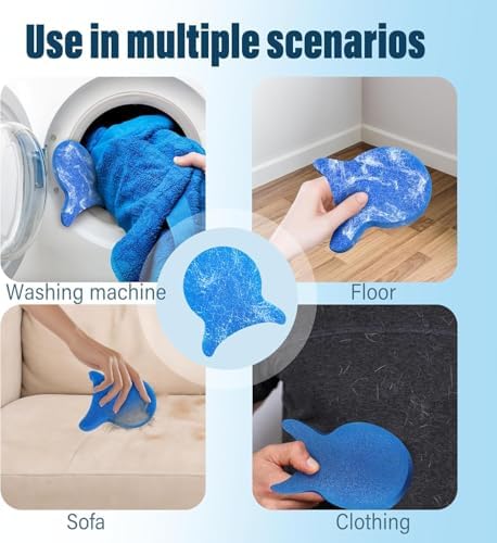 6 Piezas Removedor de Pelo de Mascota para Lavado, Bolas Filtrantes Reutilizables para Secadora y Ropa de Mascota - imagen 6