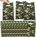 YYMYMGJ 50 PZS Bolsas de Regalo Camufladas, Bolsas de Fiesta Militares Impermeables para Decoraciones de Cumpleaños de Ejército, Sorpresas para Niños - imagen 1