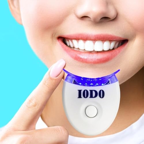 Luz de Blanqueamiento Dental Recargable con 5 LED Azul UV - Lámpara Profesional Aceleradora (Gel No Incluido) - imagen 2