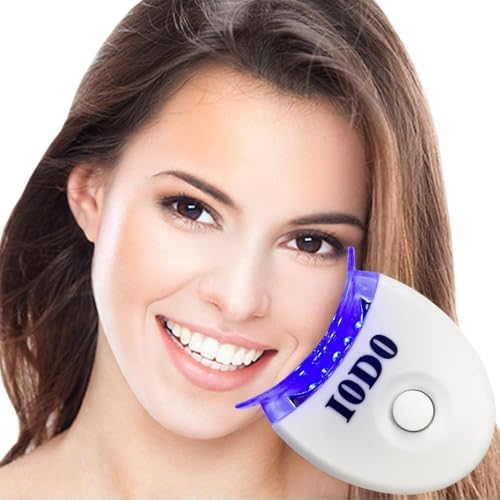 Luz de Blanqueamiento Dental Recargable con 5 LED Azul UV - Lámpara Profesional Aceleradora (Gel No Incluido) - imagen 3