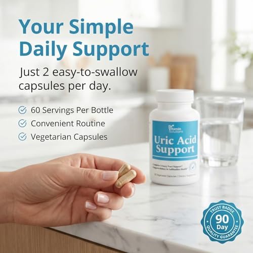 Dr Vitamin Soporte para Ácido Úrico - Cereza Ácida, Arándano + Granada - Apoyo al Tracto Urinario - 60 Cápsulas Vegetarianas - imagen 5