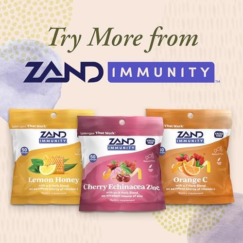 ZAND HerbaLozenge Echinacea y Zinc, Pastillas para la Garganta Secas, Sin Jarabe de Maíz ni Azúcar, 50 Pastillas - imagen 5