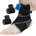 Faja de Tobillo Kathrio 2 Piezas para Hombres y Mujeres - Soporte Ajustable con Diseño Antideslizante, Compresión para Tendinitis de Aquiles, - imagen 1