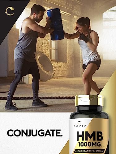 Suplemento HMB Carlyle para Hombres y Mujeres | 1000 mg | 120 Cápsulas | Fórmula Avanzada para Atletas | Sin OGM y Libre de Gluten - imagen 6
