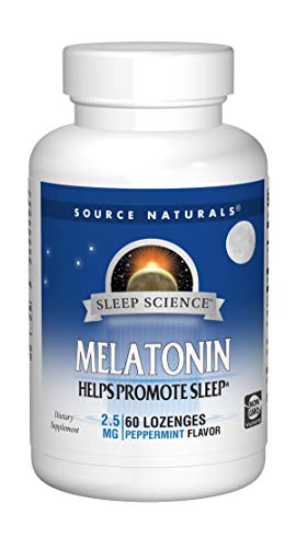 Source Naturals Melatonina 2.5 mg - 60 Pastillas de Menta para Promover el Sueño* - imagen 5