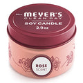 Vela de Soya MRS. MEYER'S CLEAN DAY, 12 Horas de Duración, Hecha con Cera de Soya y Aceites Esenciales, Aroma a Rosa, 2.9 oz - imagen 1