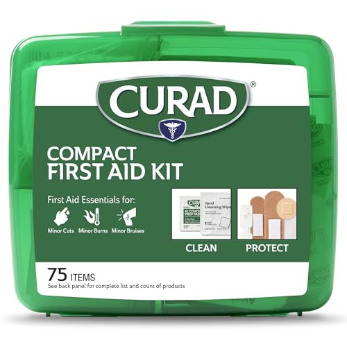 Kit de ros Auxilios Curad Compacto, Verde, 75 Piezas, 1 Unidad - imagen 5