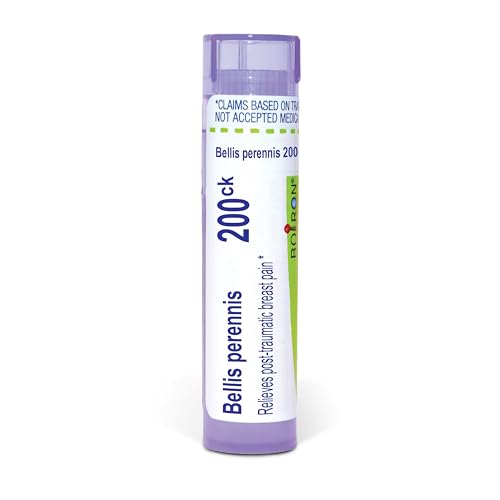 Boiron Bellis Perennis 200Ck para el Dolor Post-Traumático de Mama - 80 Gránulos - imagen 2