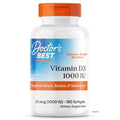 Doctor's Best Vitamina D3 1000 IU Softgels para Hombres y Mujeres - Suplemento para el Sistema Inmunológico y Salud Cardiaca, 25 mcg por Porción, No - imagen 1